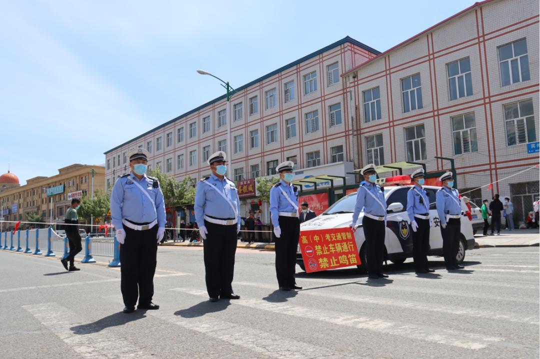 各地公安機(jī)關(guān)全力做好高考安保工作，全國萬余考點(diǎn)秩序井然